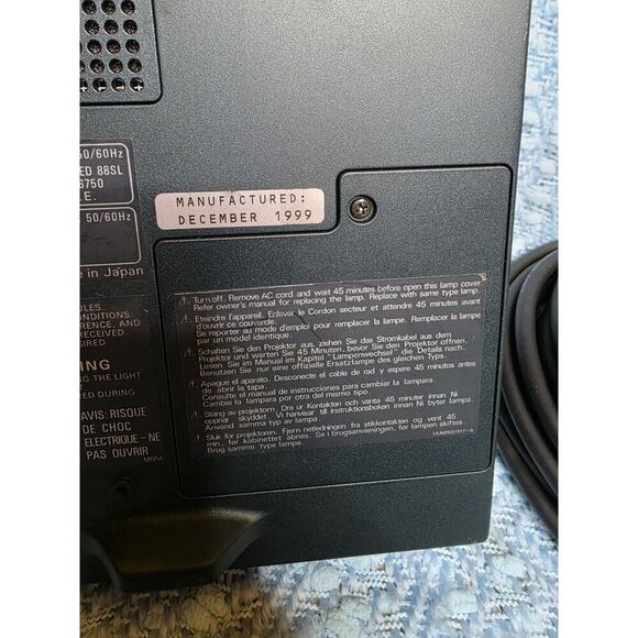 Proxima UltraLight LS1 800x600 SVGA 200:1 Portable LCD Multimedia Projector - Picture 9 of 16